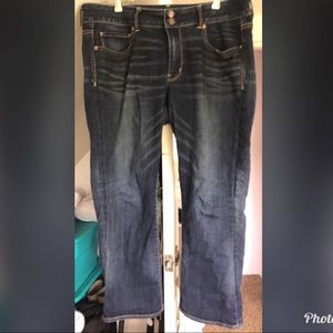 American eagle super stretch artist capris